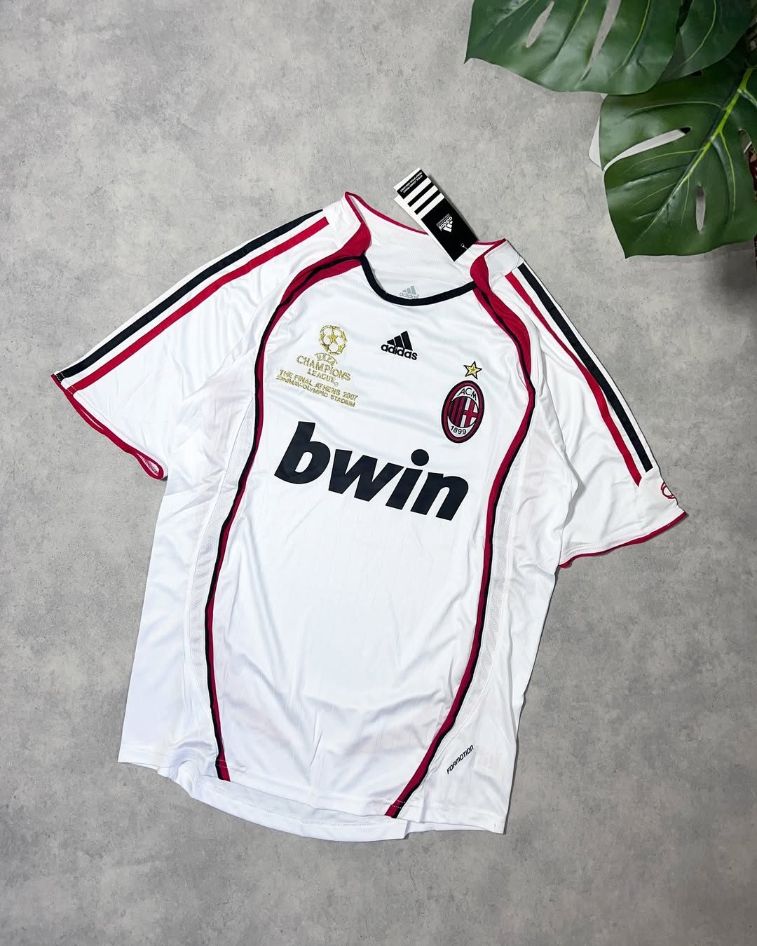 Ac Milan Away 2007 UCL Jersey