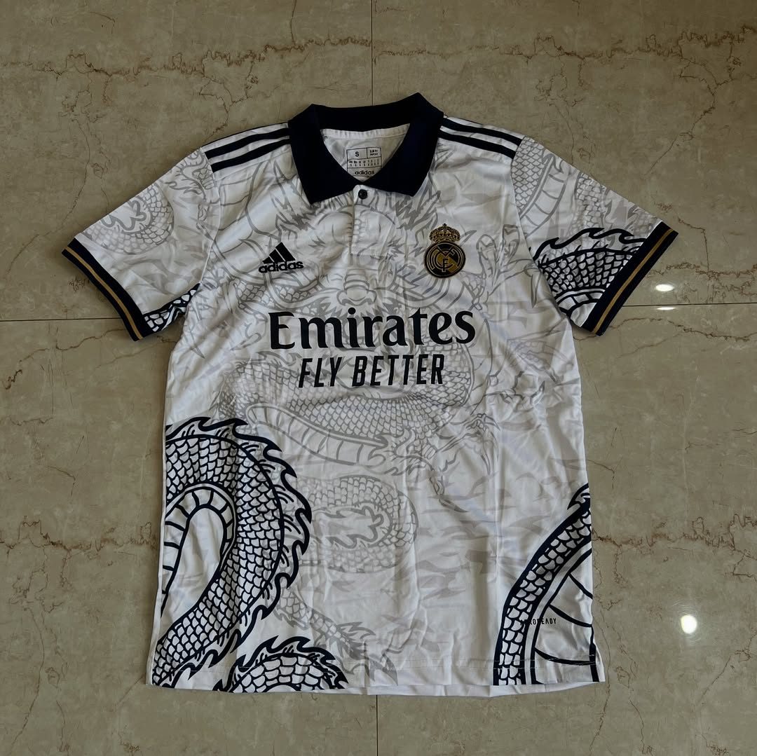 Real Madrid Dragon Blue Jersey