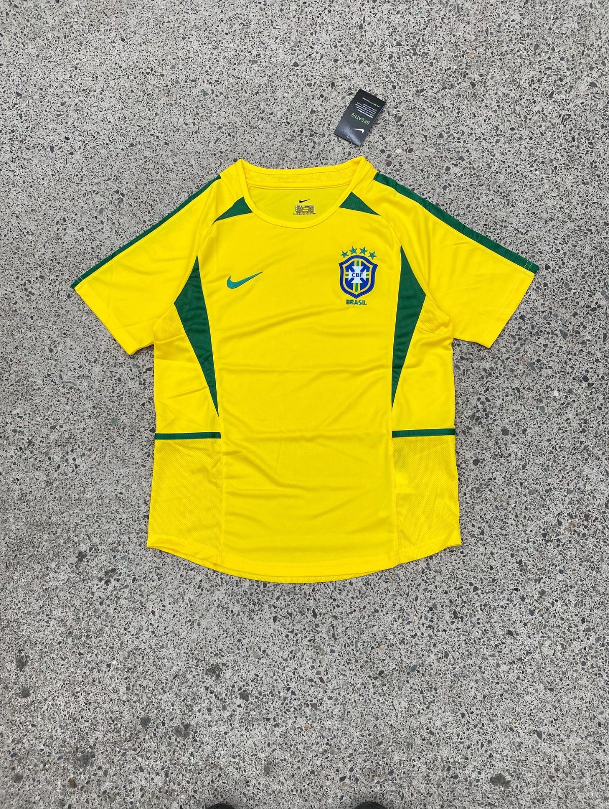 Brazil Home 2002 Jersey