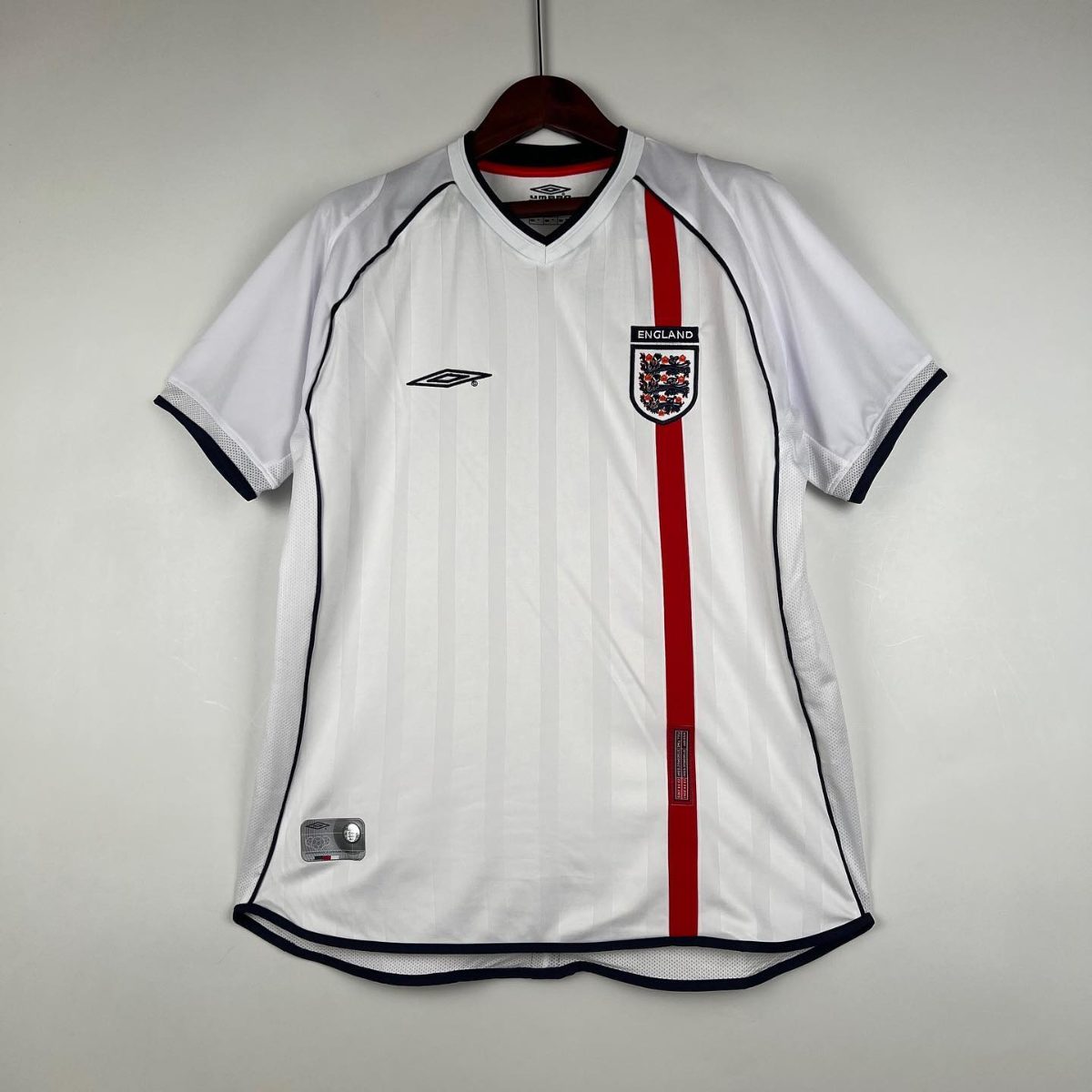 England Home 2002 Jersey