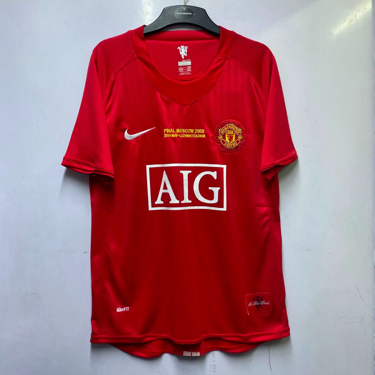  Manchester United Home 07/08 Jersey
