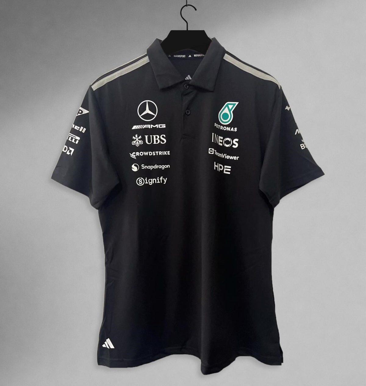 Mercedes-AMG Petronas Formula 1 Team Polo Shirt | Black