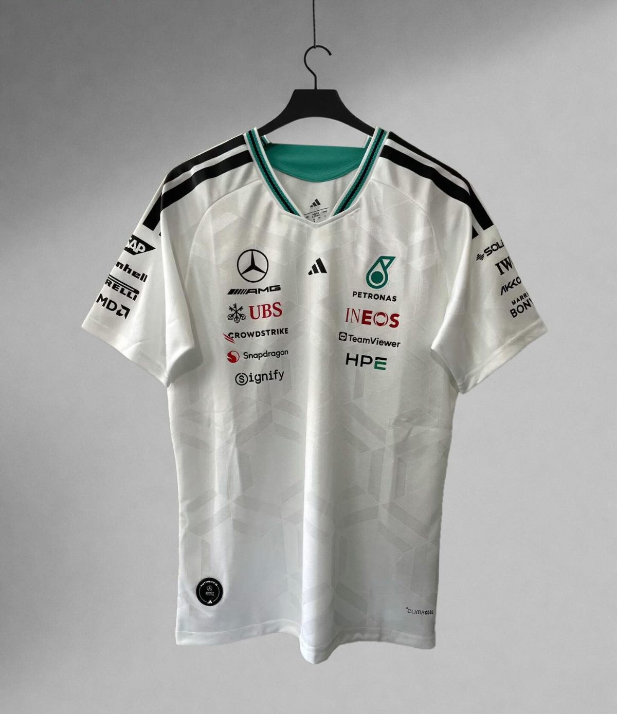 Mercedes AMG Petronas F1 Team White T-Shirt