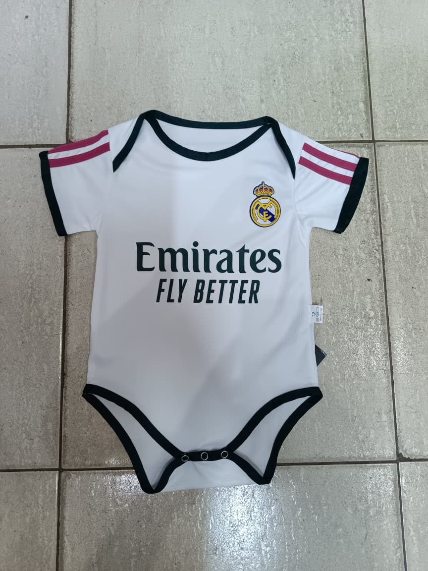 Real Madrid Home 26/27 baby romper