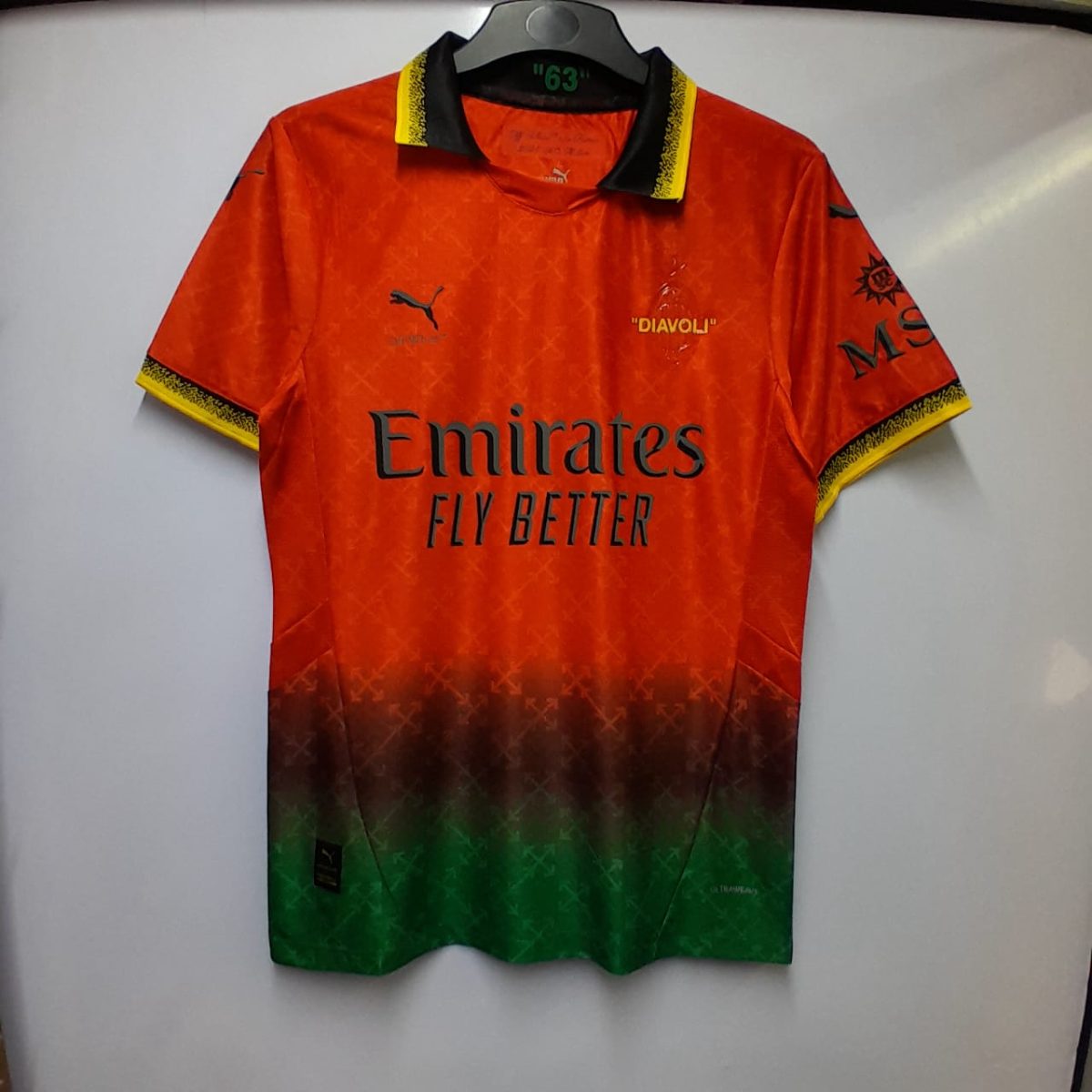 Off-White AC Milan Fourth Jersey