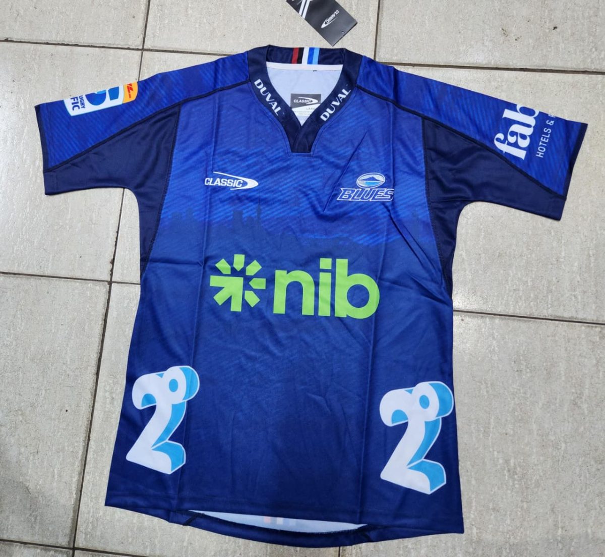 Classic Auckland Blues 2024 Rugby Home Jersey
